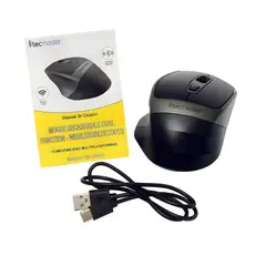 TECMASTER - Mouse Dual Bluetooth Recargable Inalámbrico Verde