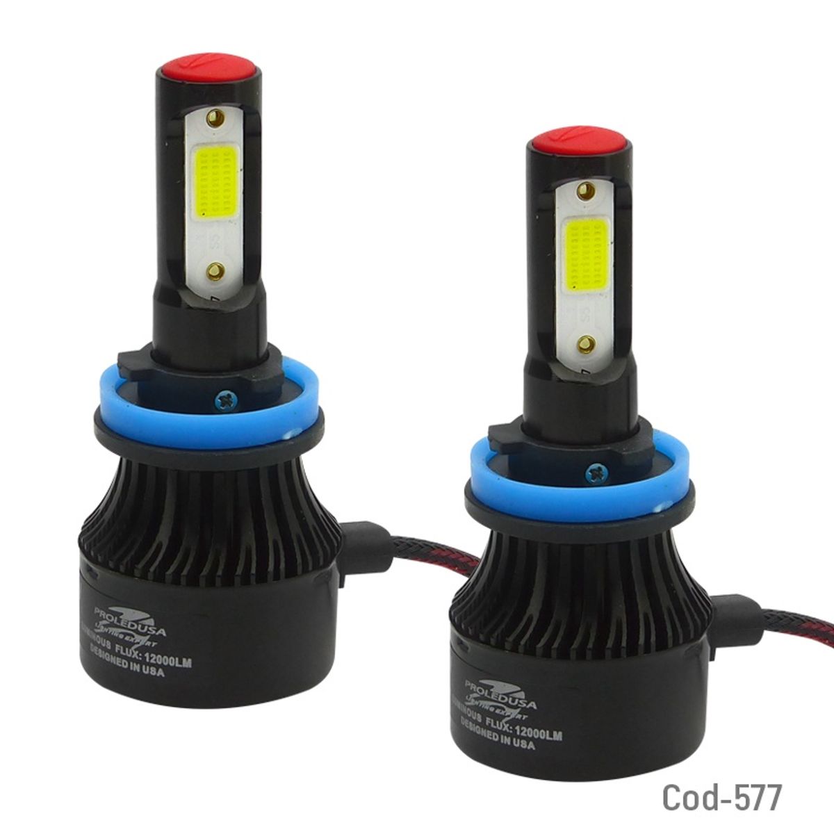OEM - AMPOLLETA LED H-11 120W BLACK SERIES 12000LM