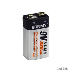 OEM - BATERIA 9 VOLT RECARGABLE 320 MAH EN BLISTER