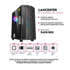 GENERICO - PC GAMER RYZEN 3 ENTRADA 3200G