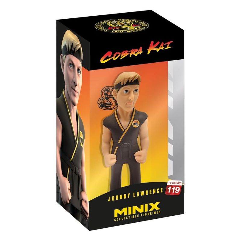 GENERICO - Figura Minix Johnny Lawrence Cobra Kai 12 cm