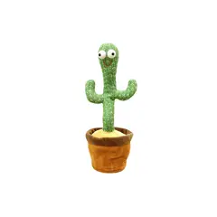 GENERICO - Cactus Bailarín Juguete Canta Y Repite Voz - SC