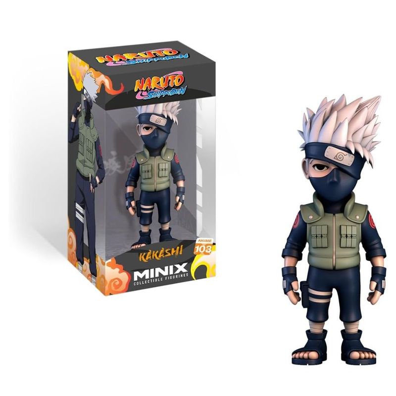 GENERICO - Figura Minix Kakashi Hatake Naruto 12 cm