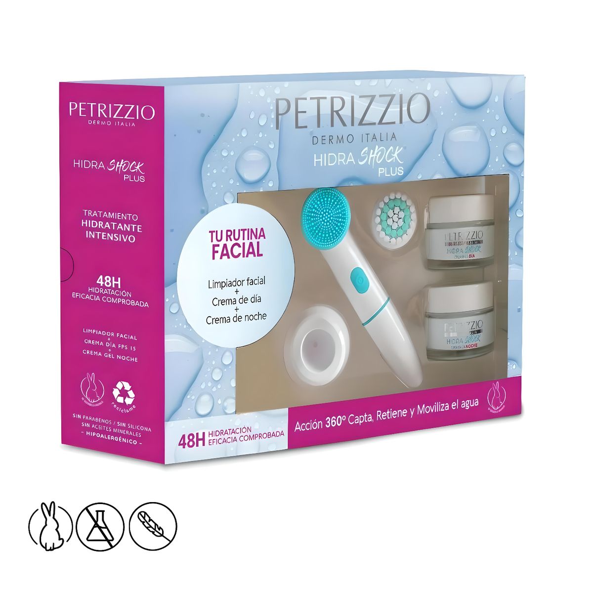 PETRIZZIO - SET PETRIZZIO HIDRA SHOCK PLUS CREMA HIDRATANTE