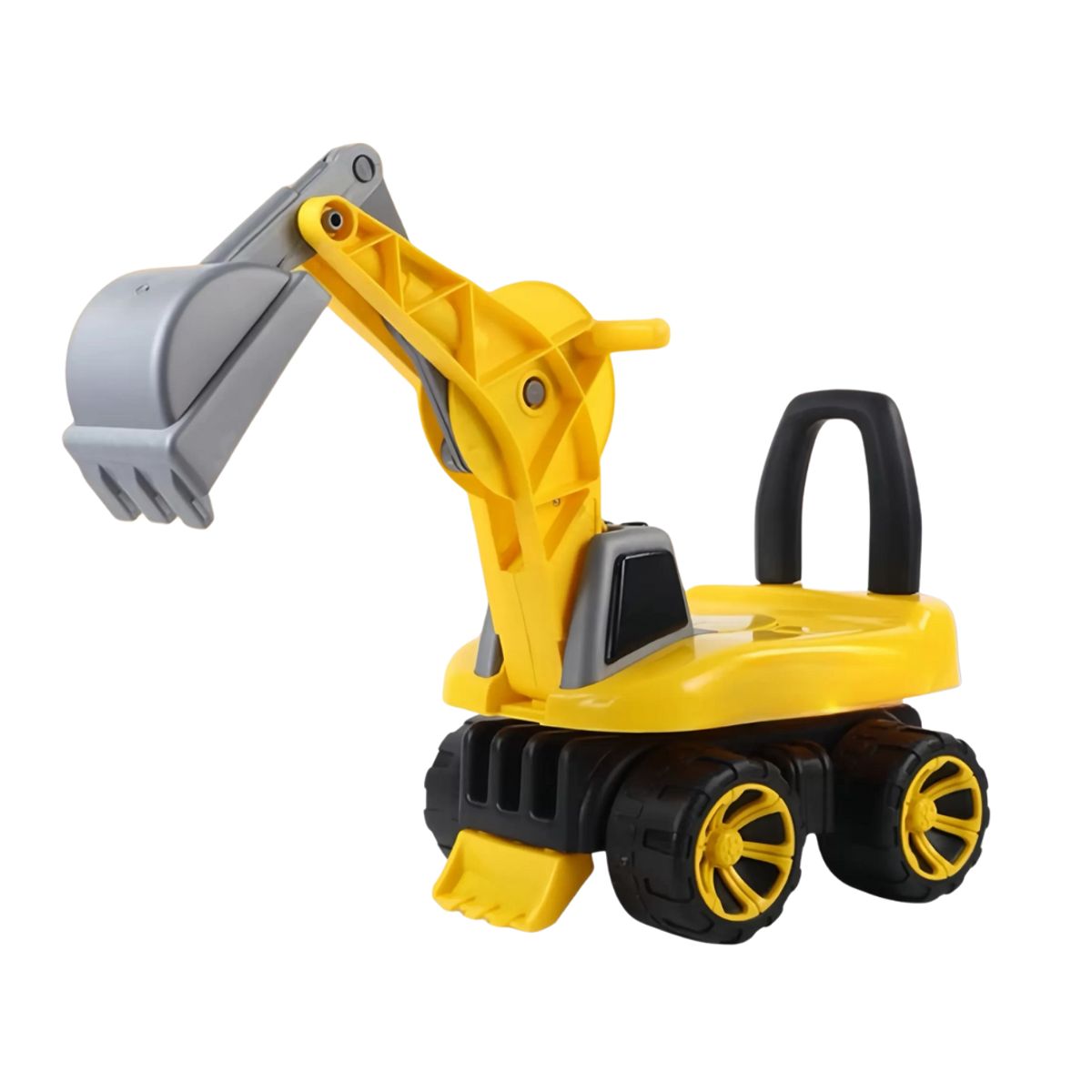 UTILISIMO - Bicicleta equilibrio estilo Camión Excavadora Niño Amarillo