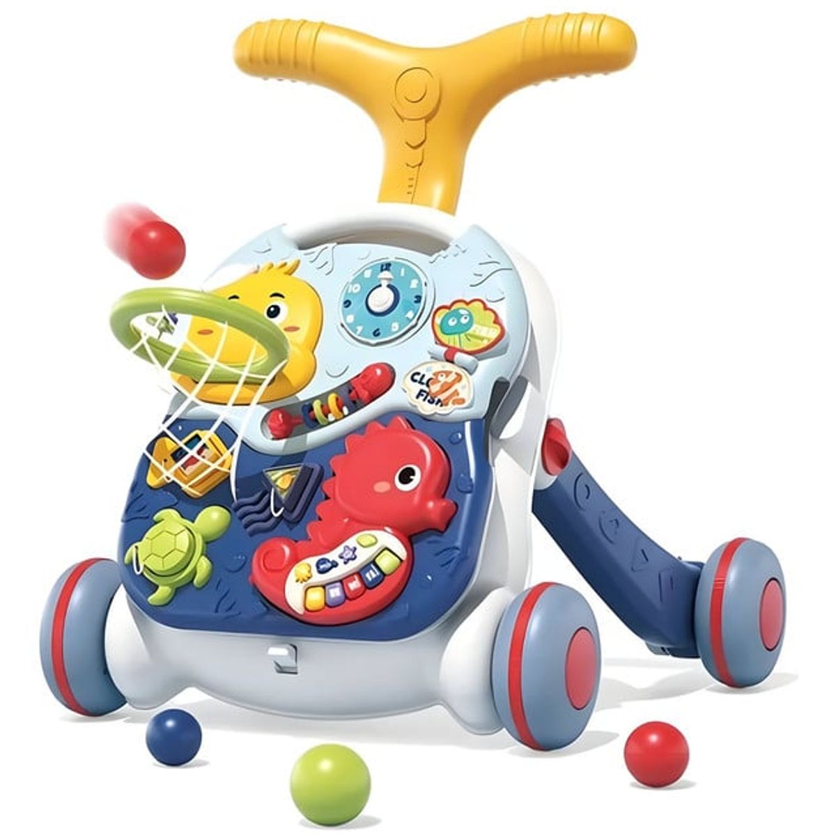 GENERICO - Caminadora Correpasillo mas Mesa Didáctica Infantil  2en 1