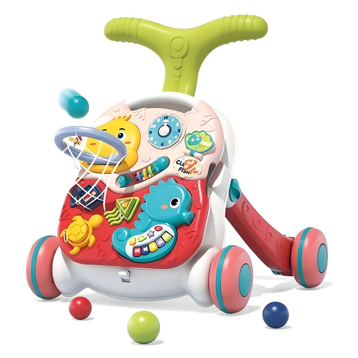 GENERICO - Caminadora Correpasillo mas Mesa Didáctica Infantil  2en 1