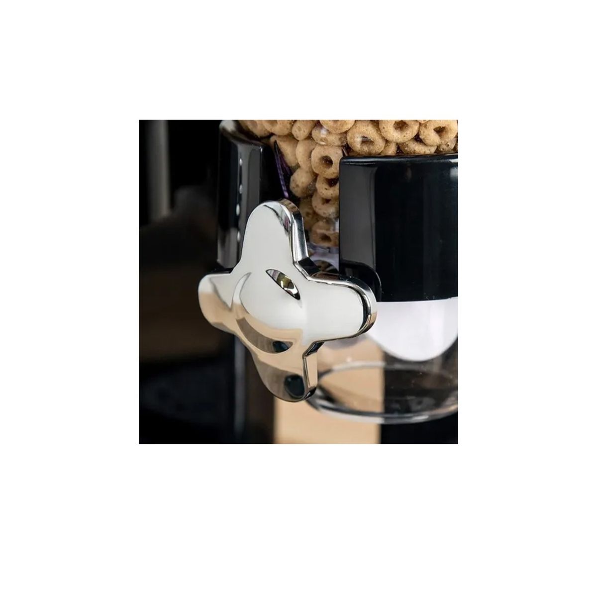 GENERICO - Dispensador De Cereal Y Semillas Doble Con Pedestal - SC