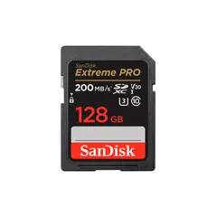 SANDISK - Memoria Sd Extreme Pro 128gb 200mbs U3 V30 4k Uhd