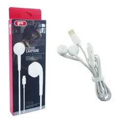 OEM - AUDIFONO IN EAR CON MICROFONO TYPE-C MODELO P20C MARCA PPQK.