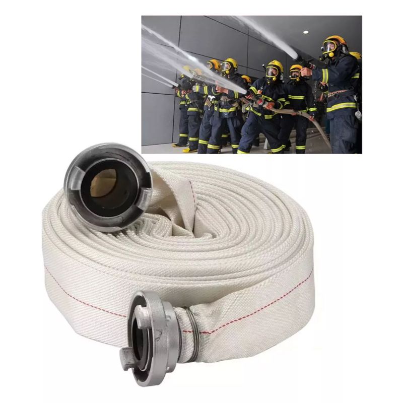 KUANGYE - Manguera De Incendio 2 PuLG 30Mts, Con 2 Conectores