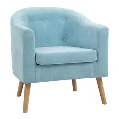 ELEMENT DESIGN - Poltrona 70x60x77CM para Dormitorio Apartamento Oficina Azul