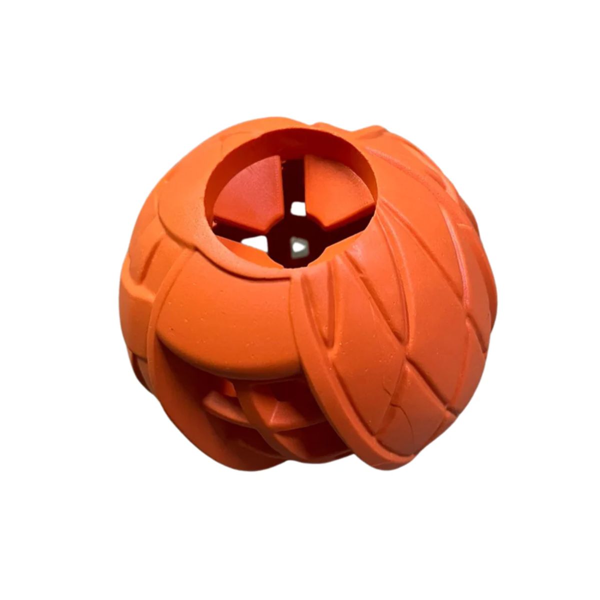 GENERICO - Juguete Perro Porta Premios - Treat Ball Naranja