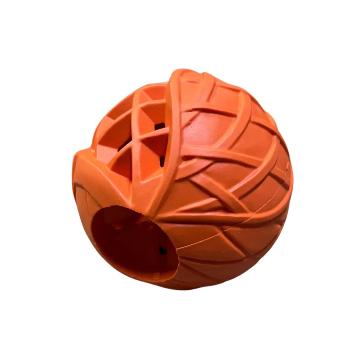 GENERICO - Juguete Perro Porta Premios - Treat Ball Naranja