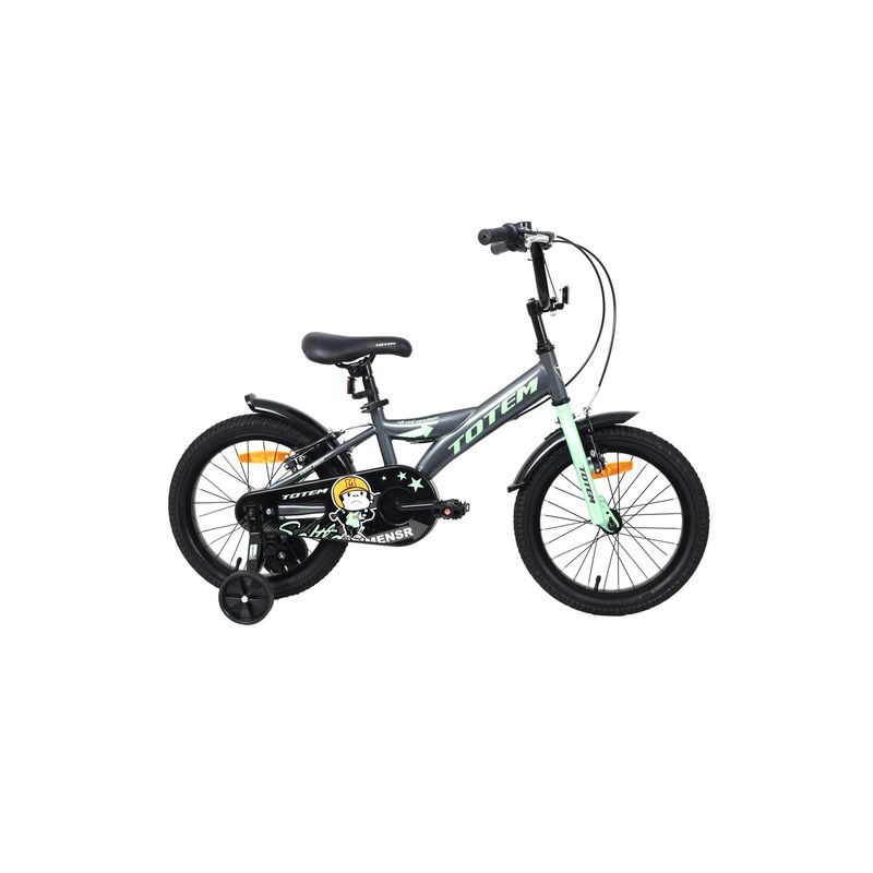 TOTEM - BICICLETA NIÑO TOTEM MODELO STREET MACHINE ARO 16 GRIS