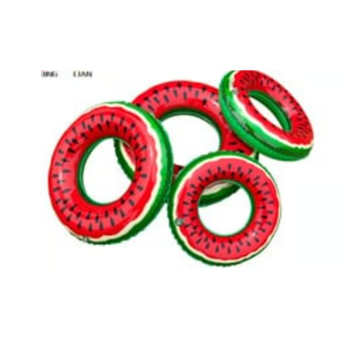 GENERICO - Flotador Anillo Diseño De Sandia 90 Cm