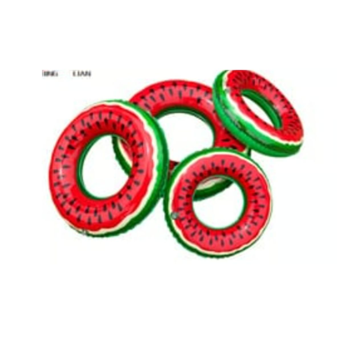 GENERICO - Flotador Anillo Diseño De Sandia 90 Cm