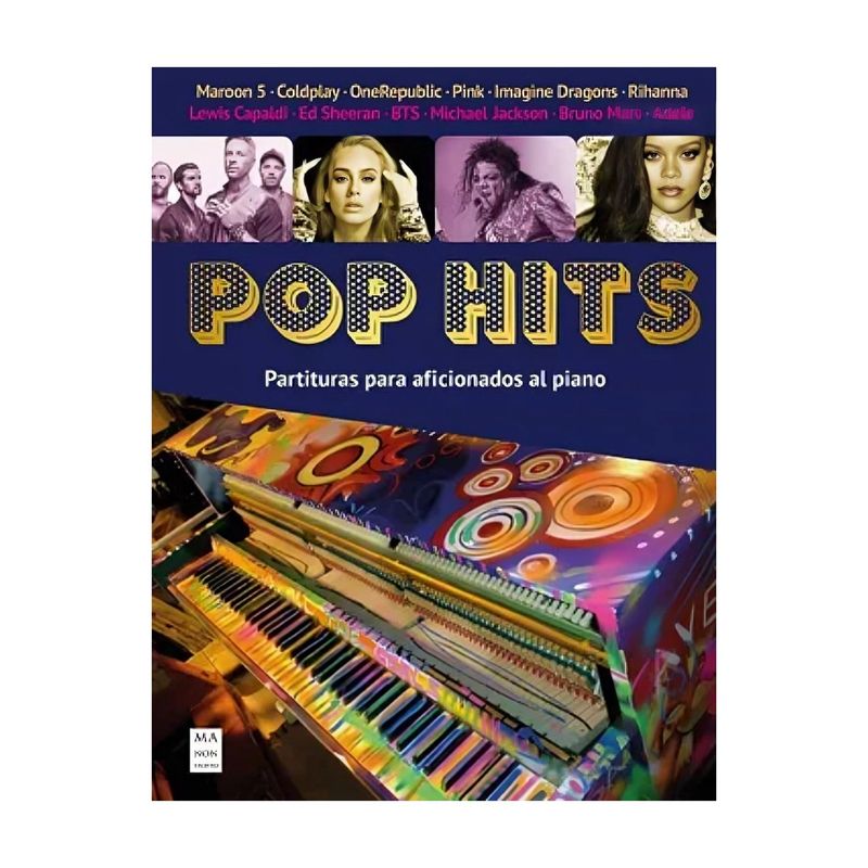 TOP10BOOKS - LIBRO POP HITS - PARTITURAS / MIGUEL ÁNGEL FERNÁNDEZ PÉREZ / RB -MA NON TROPPO