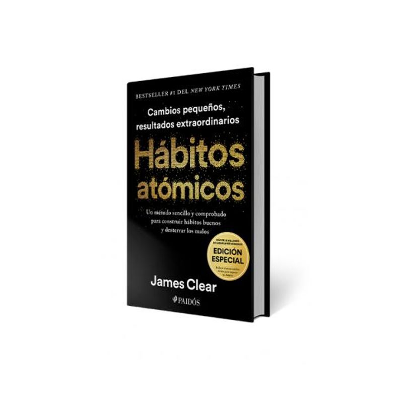 HITWAY MUSIC - HÁBITOS ATÓMICOS EDICIÓN ESPECIAL TAPA DURA - JAMES CLEAR - LIBRO