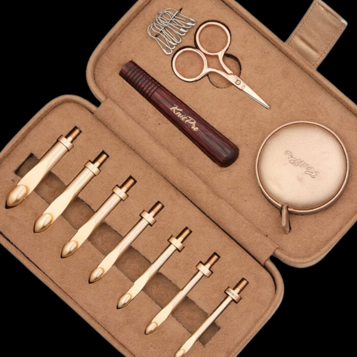 GENERICO - Set de Crochet Premium Intercambiable Oasis Chunky KnitPro