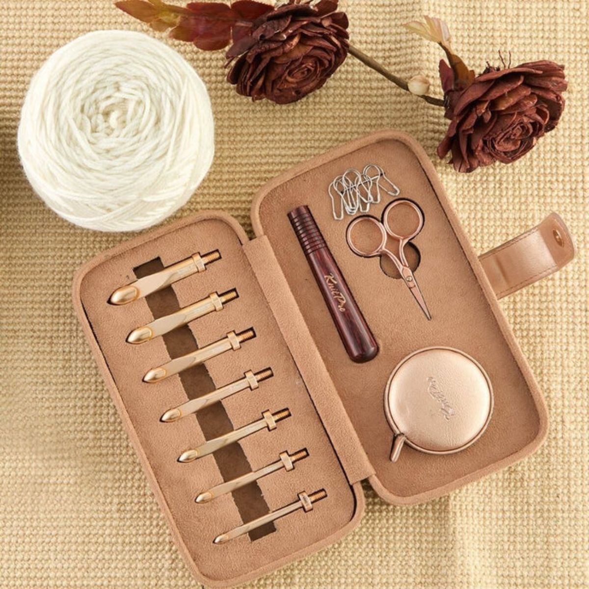 GENERICO - Set de Crochet Premium Intercambiable Oasis Chunky KnitPro