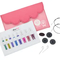GENERICO - Palillos Intercambiables Mini (5cm) KnitPro Zing