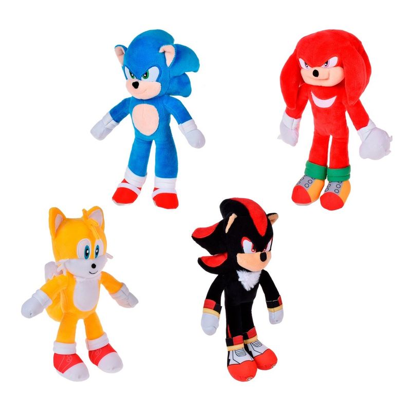 SONIC - Peluche Basico Sonic De 23 cm Pelicula Sonic 3