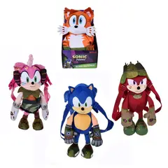 SONIC - Peluche Mochila De 30 Cms