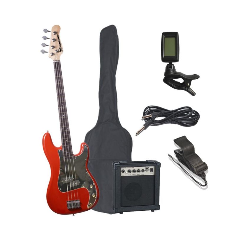 HONDO - BAJO Pack de Bajo HGP-740 HONDO - Rojo