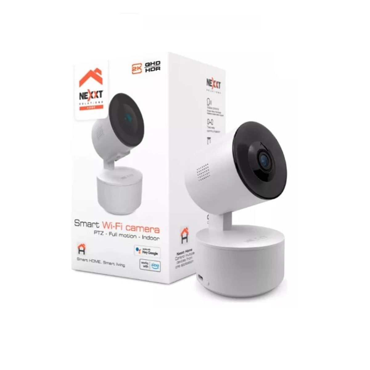 NEXXT SOLUTIONS - Camara IP Inteligente 2K Wifi Home Nexxt NHC-P710