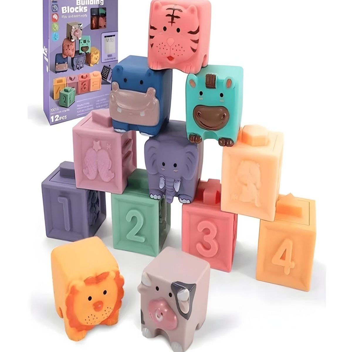 GENERICO - Juguete Didactico Bloque sensorial Educativo 28n2