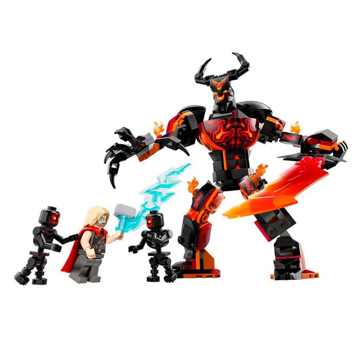 LEGO - Bloques LEGO Super Heroes 245 piezas Thor vs Surtur