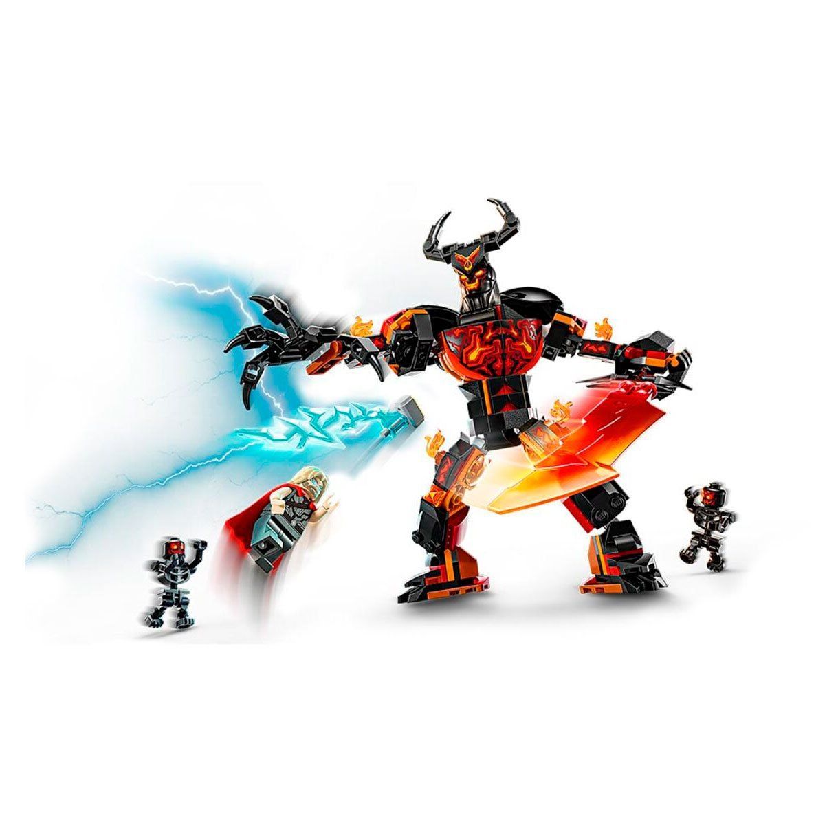 LEGO - Bloques LEGO Super Heroes 245 piezas Thor vs Surtur