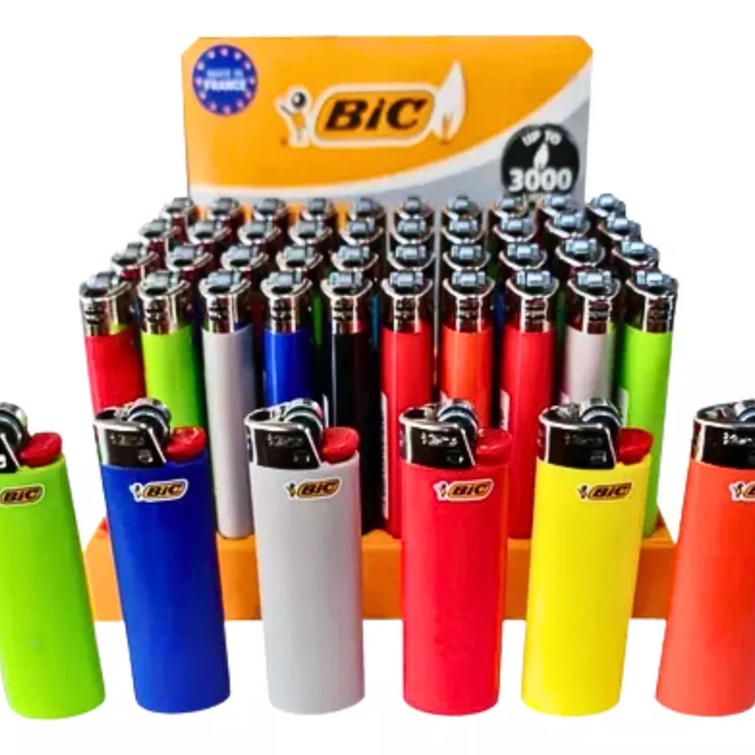 Pack 4 Encendedores BIC Maxi J6 +3000 Encendidos | Sodimac Chile