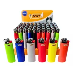 GENERICO - Pack 4 Encendedores BIC Maxi J6 +3000 Encendidos