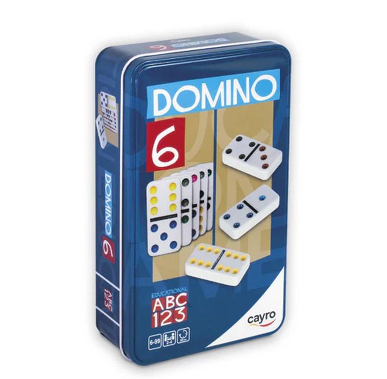 DOMINO COLORES DOBLE 6 - Juego de mesa -