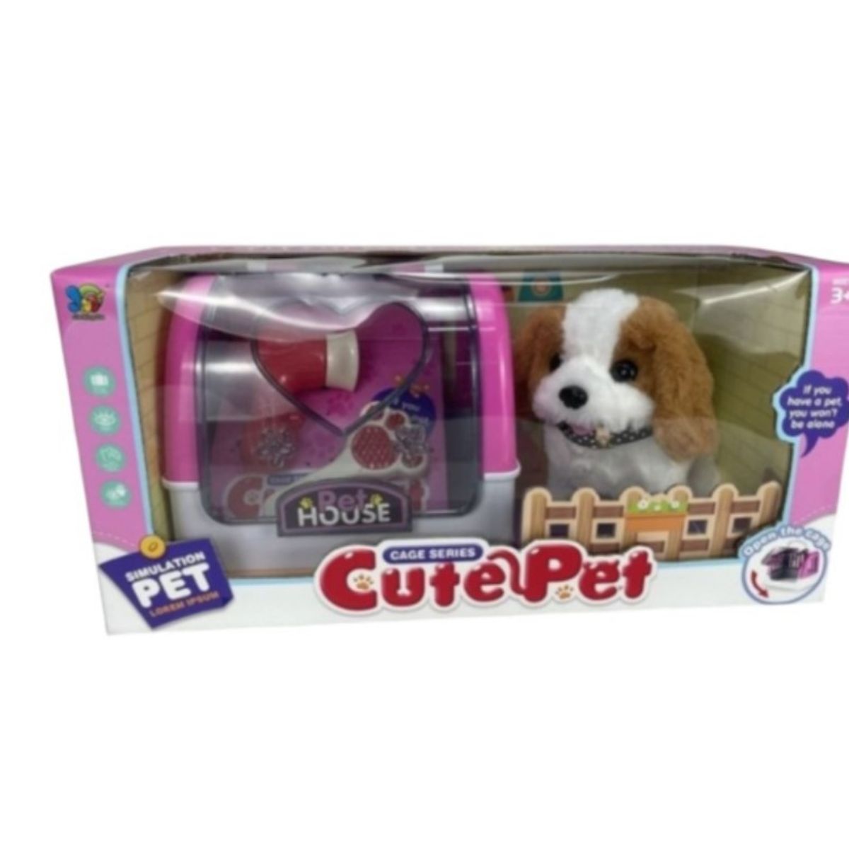 GENERICO - JUGUETE PERRITOPET HOUSE CON ACCESORIOS