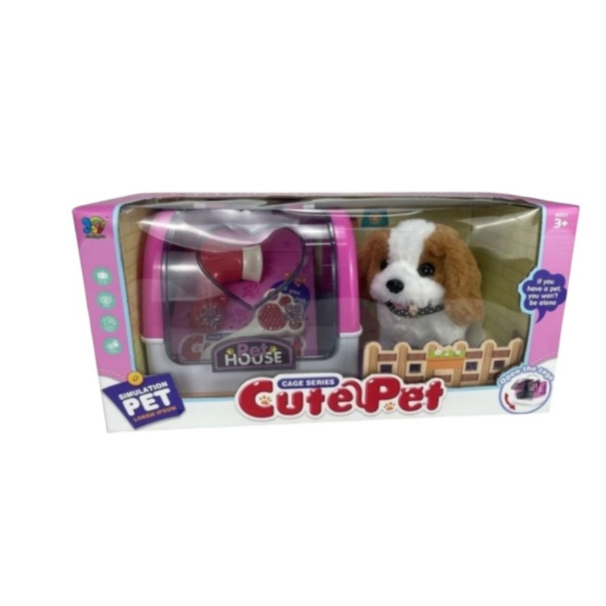 GENERICO - JUGUETE PERRITOPET HOUSE CON ACCESORIOS