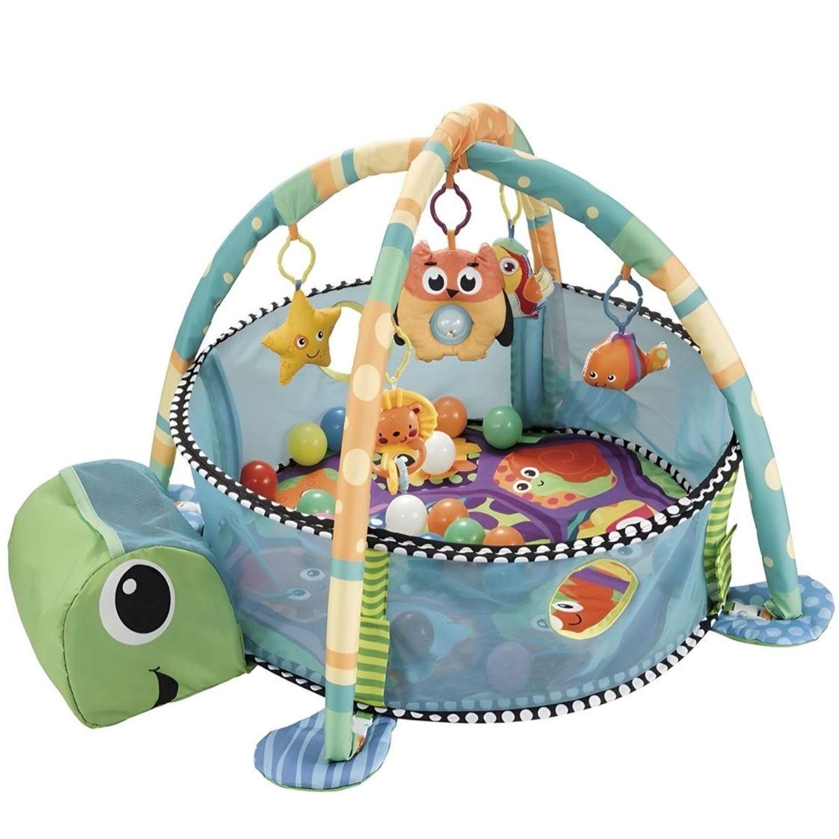 GENERICO - Gimnasio Tapete Y Corral Juguete Para Bebe Con 20 Pelotas