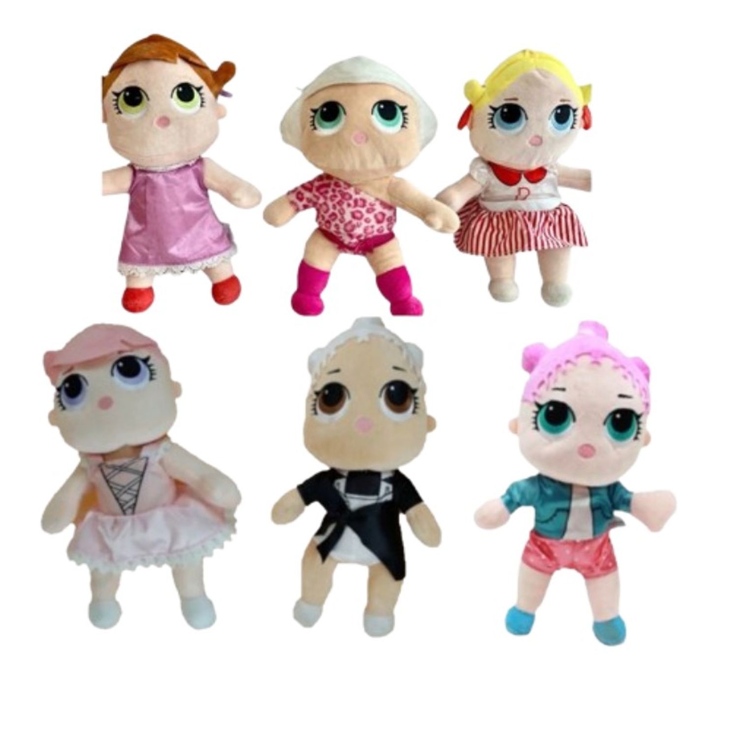 GENERICO Peluche Muñeca Lol Surprises Coleccion Unidades