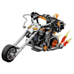 LEGO - SUPER HEROES MARVEL MECA Y MOTO DEL VENGADOR FANTASMA