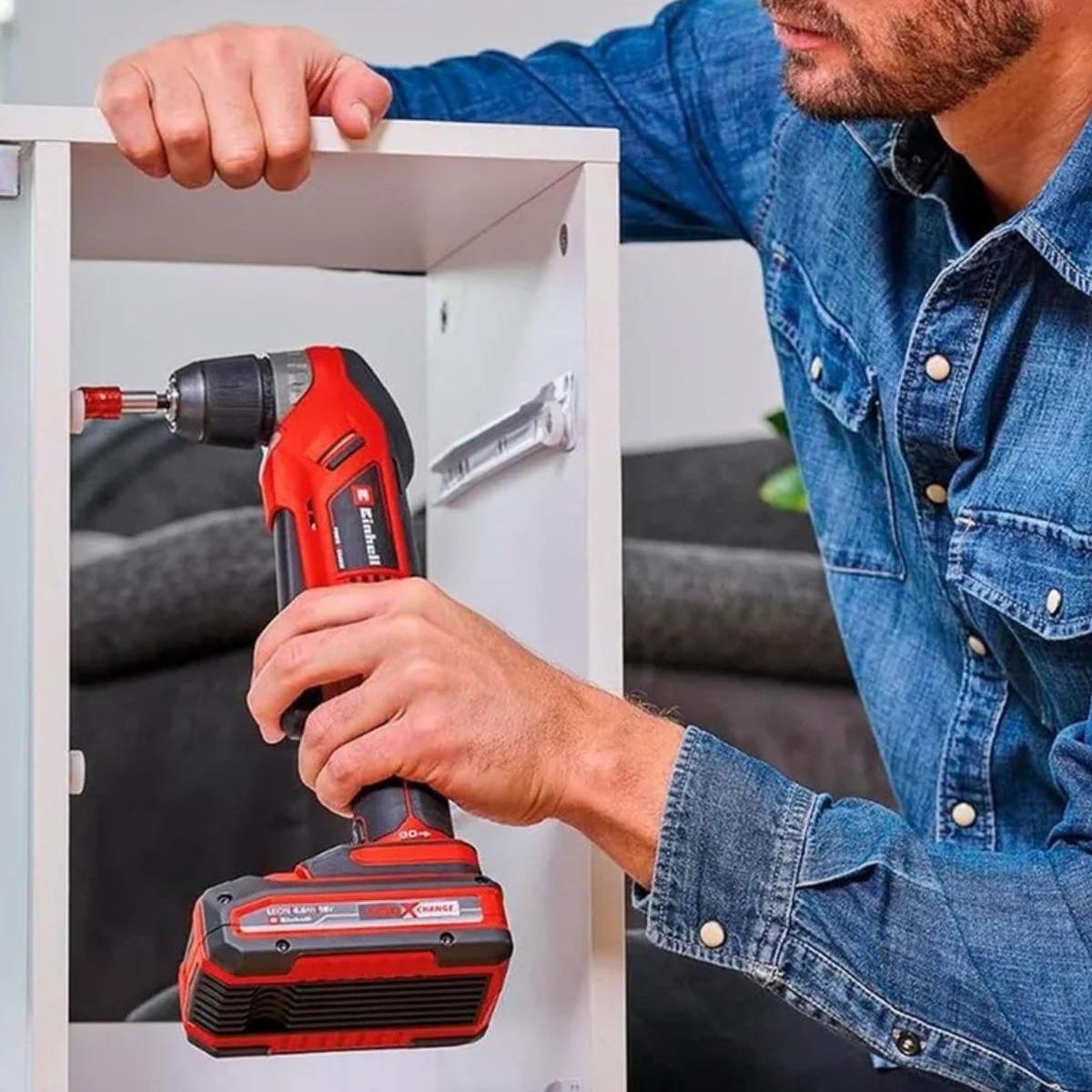 EINHELL - Taladro Angular Inal. Einhell Te-ad 18 Li - Sin Baterías