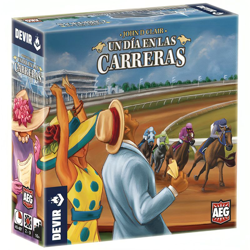 TOP10BOOKS - Juego UN DÍA EN LAS CARRERAS / Devir
