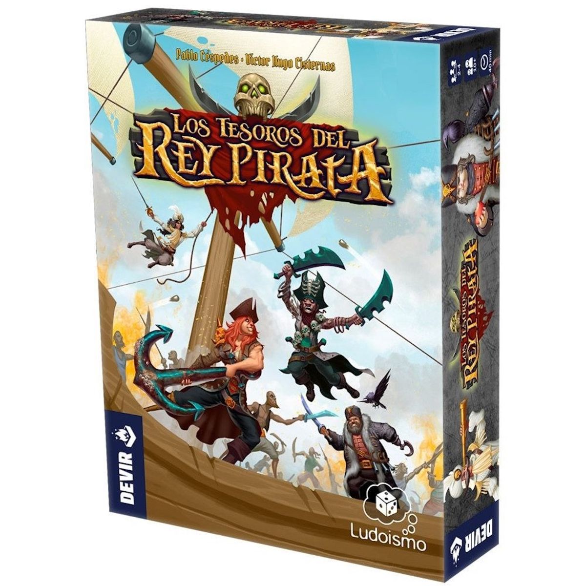 TOP10BOOKS - JUEGO Los Tesoros Del Rey Pirata (2da Edición)