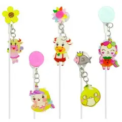 OEM - AUDIFONOS PARA NIÑAS CON CABLE ARETES TUK K-999 9 DISEÑOS