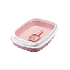 GENERICO - Areneros Para Gatos Rosa Claro Con Pala