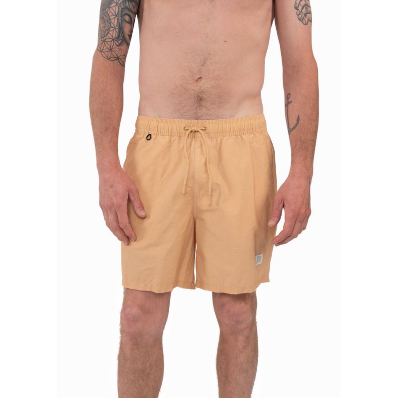 KAYA UNITE - Traje de Baño Volley Solid Durazno