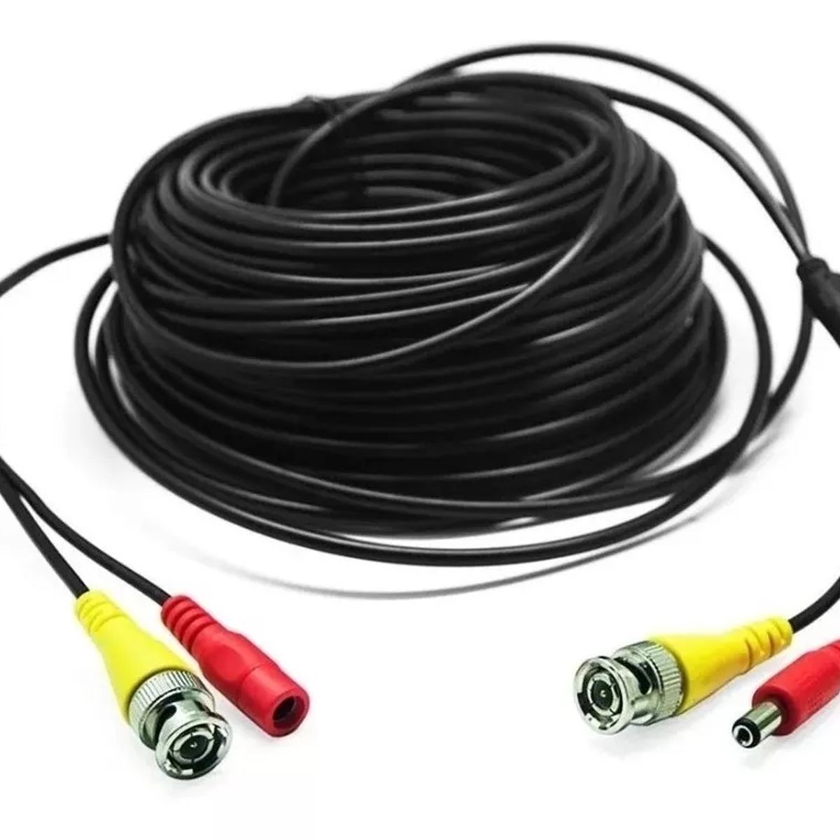 GENERICO - Cable Para Camara Vigilancia Video Y Poder 30 Mts.