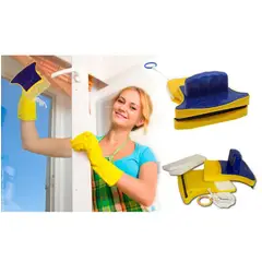 GENERICO - Limpiador De Vidrios Magnético Limpiavidrios Limpia Vidrio