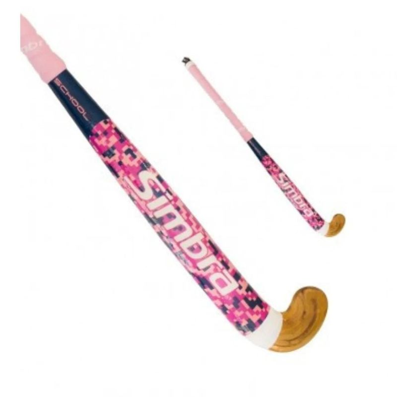 GENERICO - Palo Hockey School 36 pulgadas Rosa